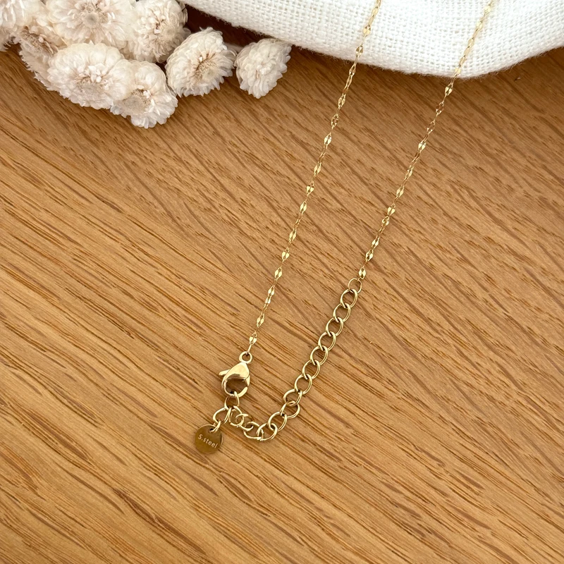 Collier "Loeva" acier
