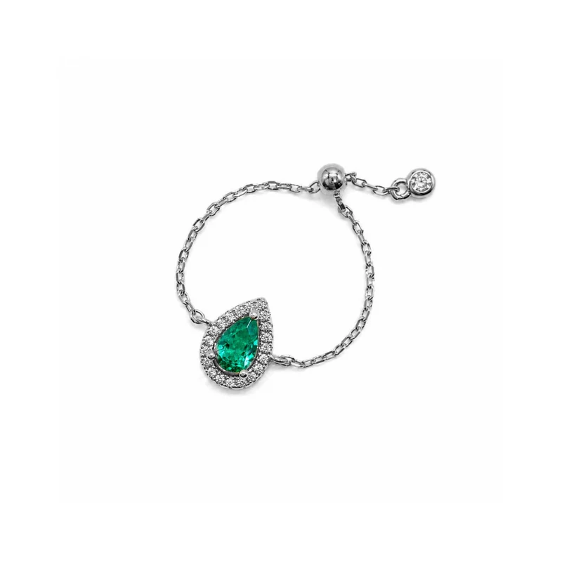 BAGUE "JAIPUR MOJITO" REGLABLE