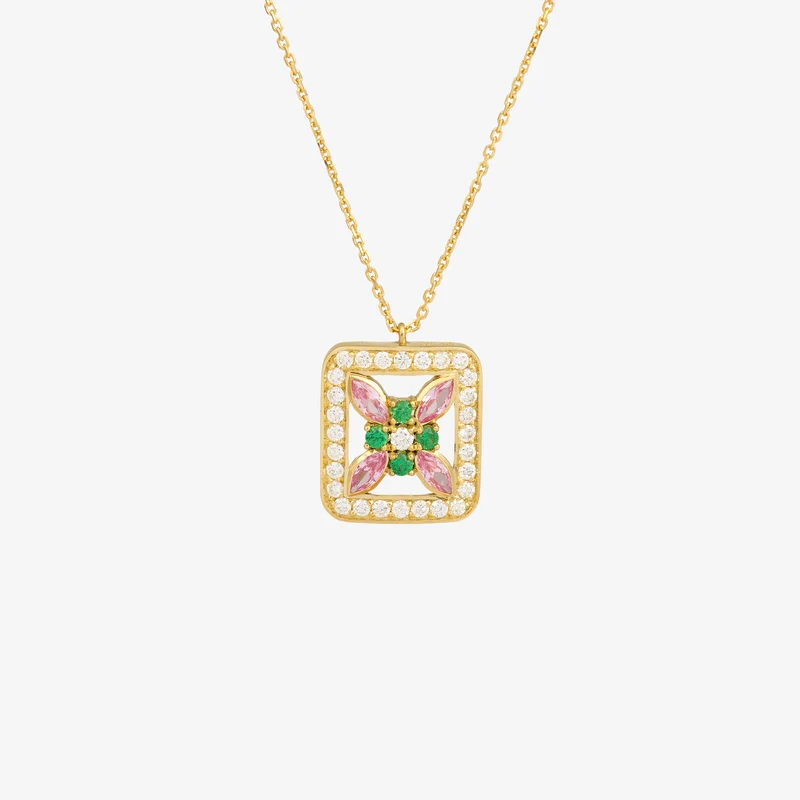 Rita Necklace 4 Peony