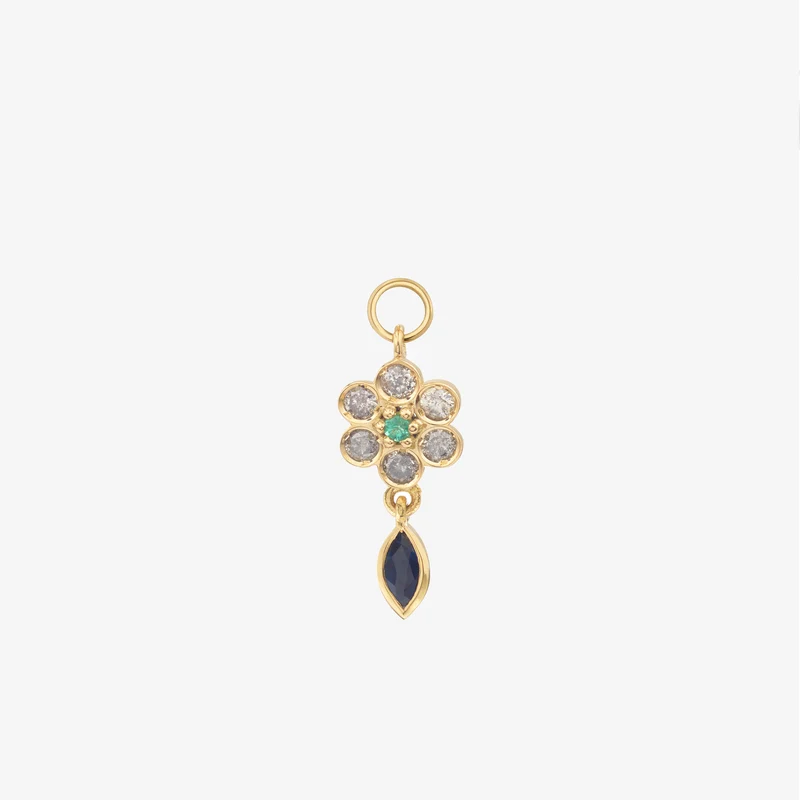 Earring Charm Miniflower 2