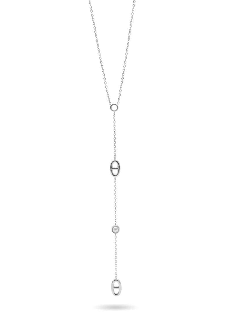 Collier Décolleté Maille Marine