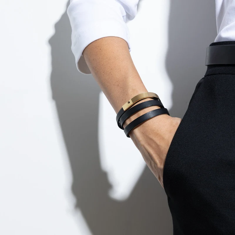 Bracelet couple | Duo de bracelets cuir homme femme
