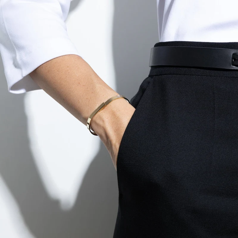 Duo joncs Argent & Plaqué Or 18K | SATURNE.5