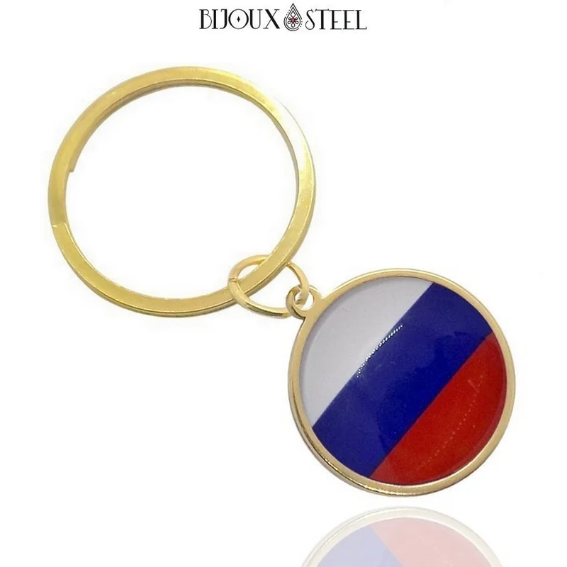 Porte-clés drapeau de la Russie