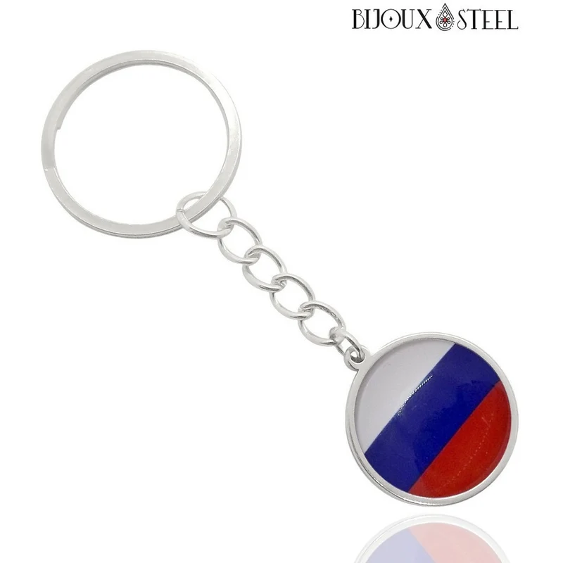 Porte-clés drapeau de la Russie