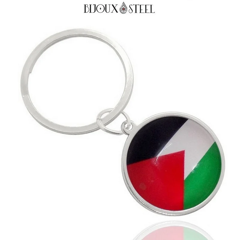 Porte-clés drapeau de la Palestine