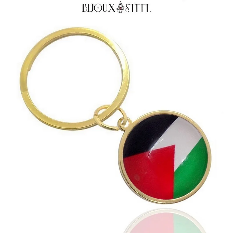 Porte-clés drapeau de la Palestine