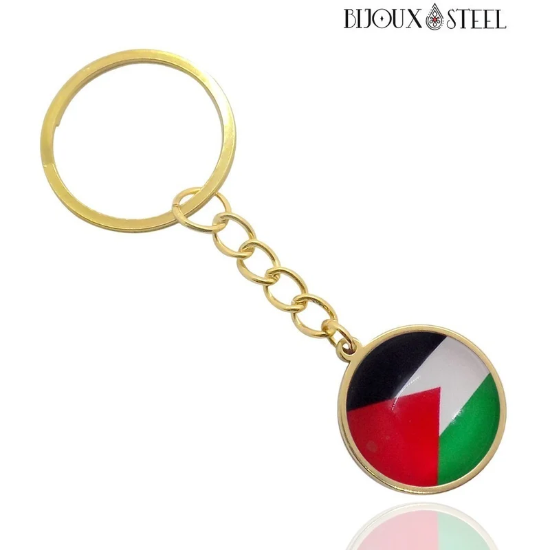 Porte-clés drapeau de la Palestine