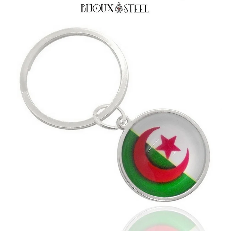 Porte-clés drapeau de l'Algérie