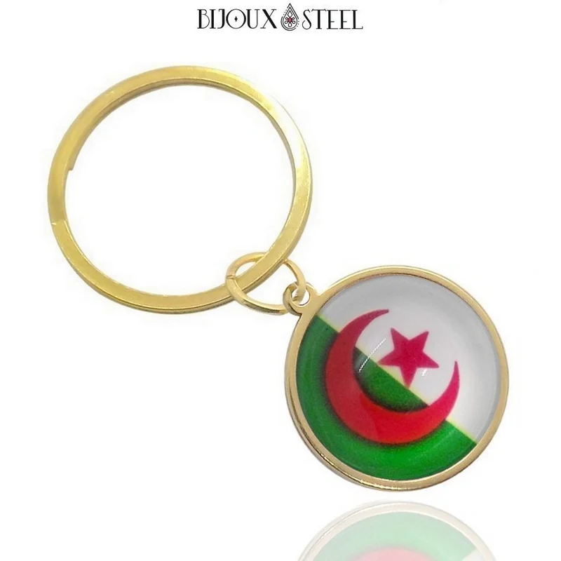 Porte-clés drapeau de l'Algérie