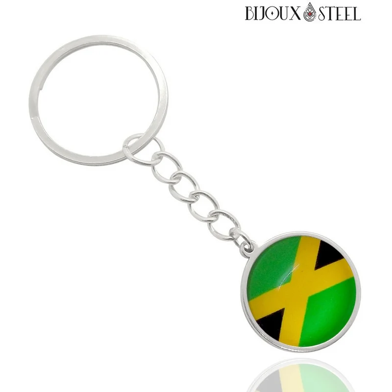 Porte-clés drapeau de la Jamaïque