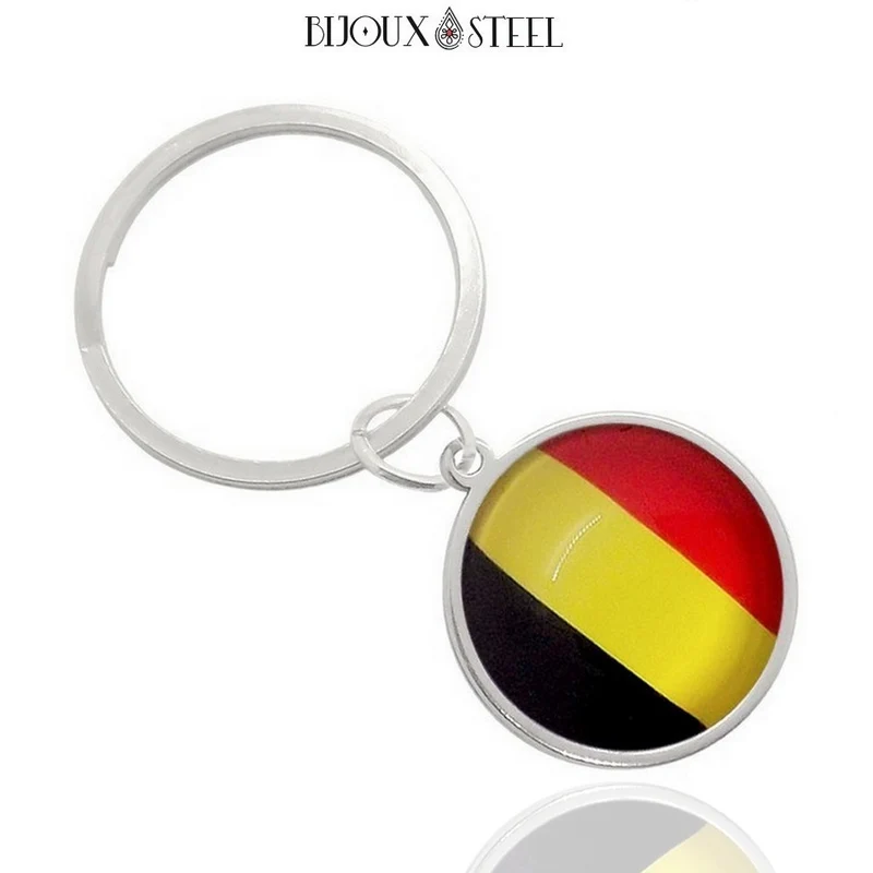 Porte-clés drapeau de la Belgique