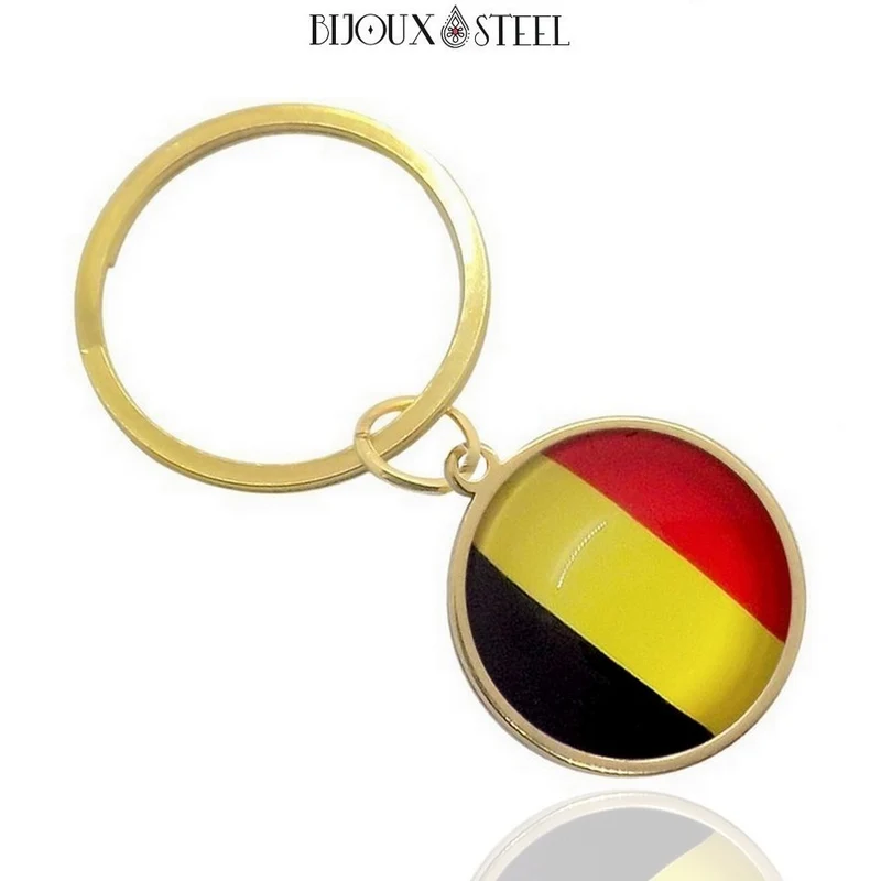 Porte-clés drapeau de la Belgique