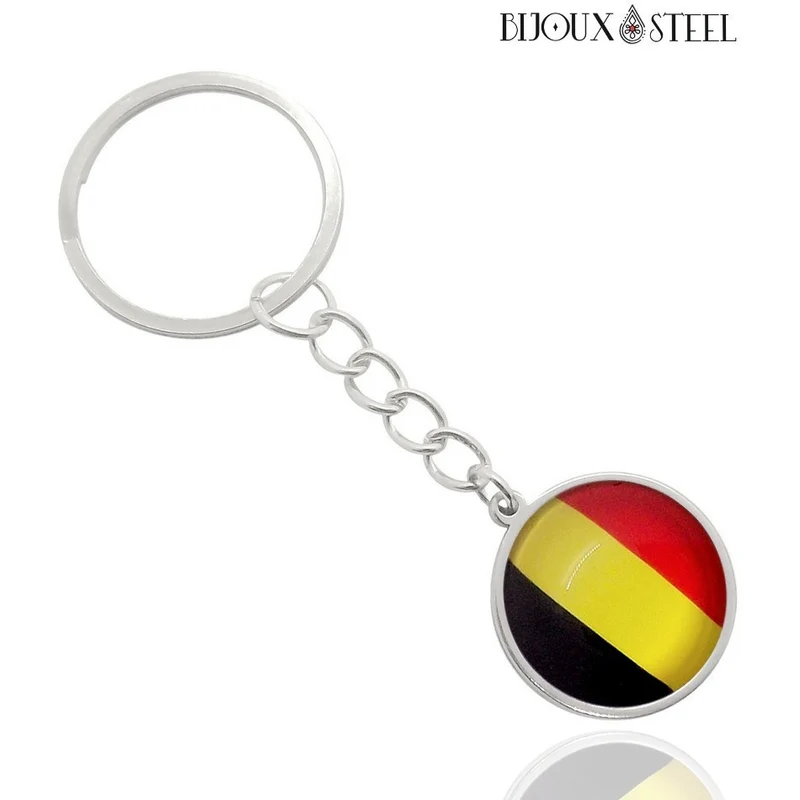 Porte-clés drapeau de la Belgique
