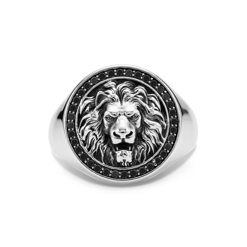 King of the Savannah Lion Ring