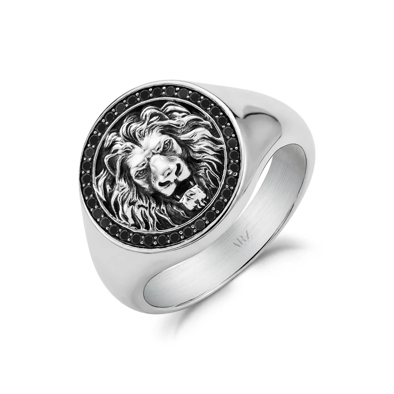 King of the Savannah Lion Ring
