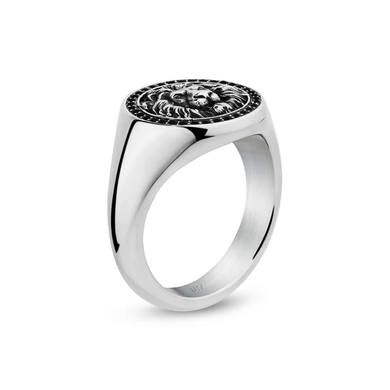 King of the Savannah Lion Ring