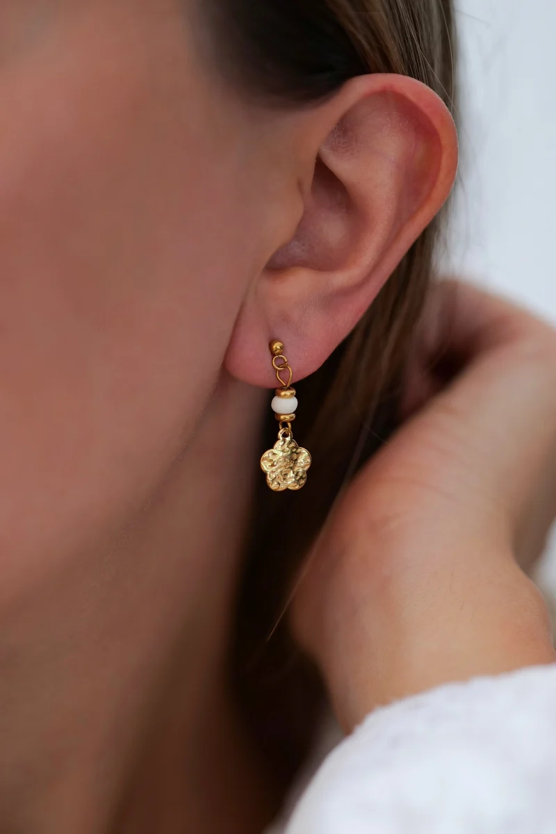 Boucles d’oreilles BETTY acier