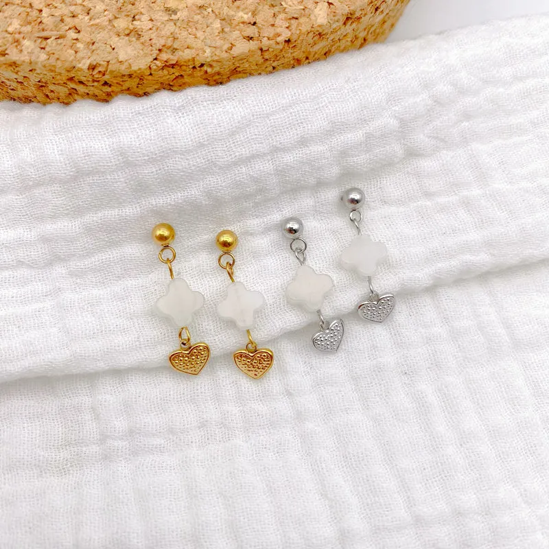 Boucles d’oreilles DONKA acier