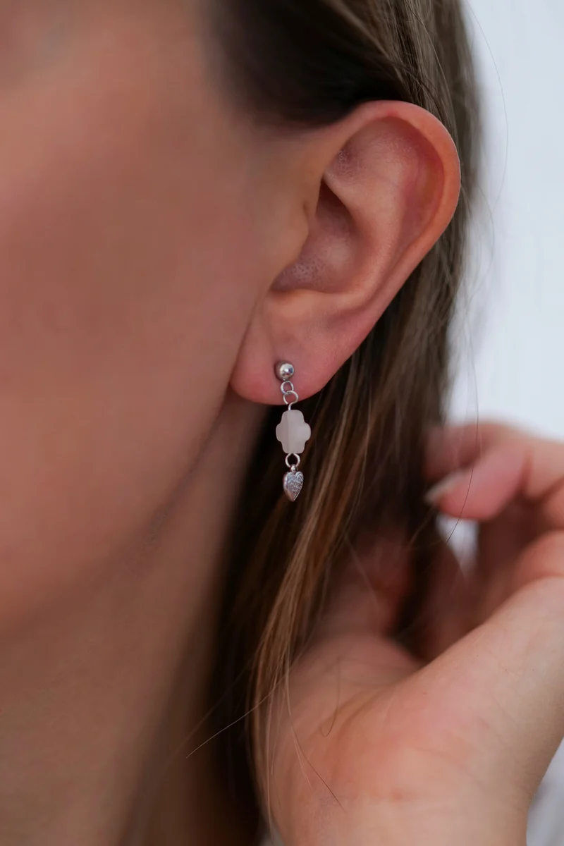 Boucles d’oreilles DONKA acier