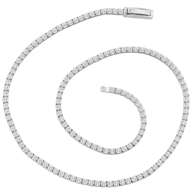 Engravable Tennis Necklace | 3mm