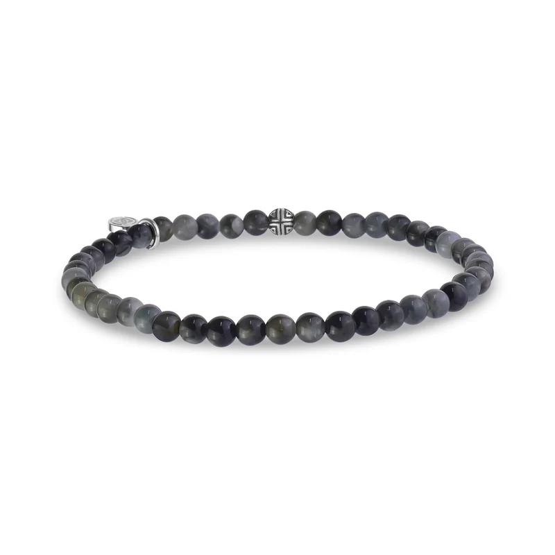 Bracelet en perles « Eagle Eye » de 4 mm