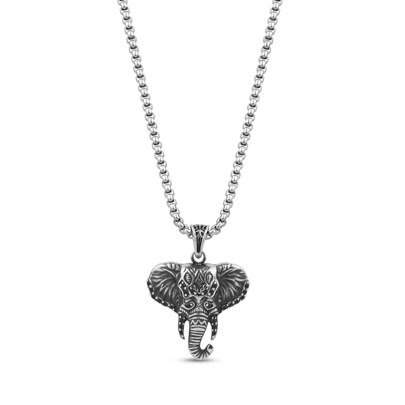 Pendentif « Éléphant de la savane »