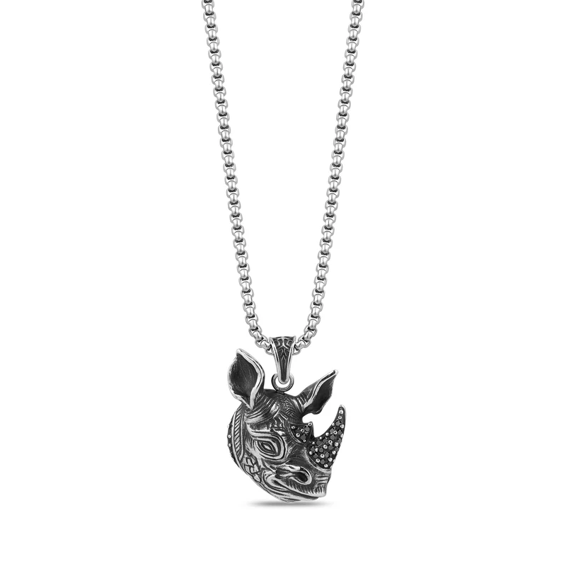 Pendentif « Rhino Warrior »