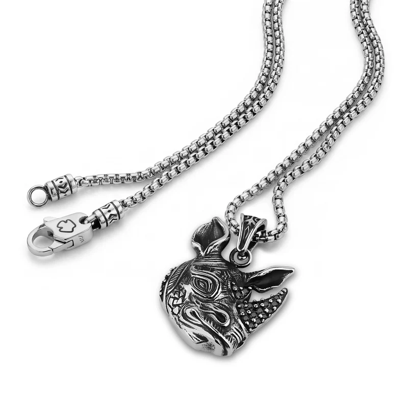 Pendentif « Rhino Warrior »