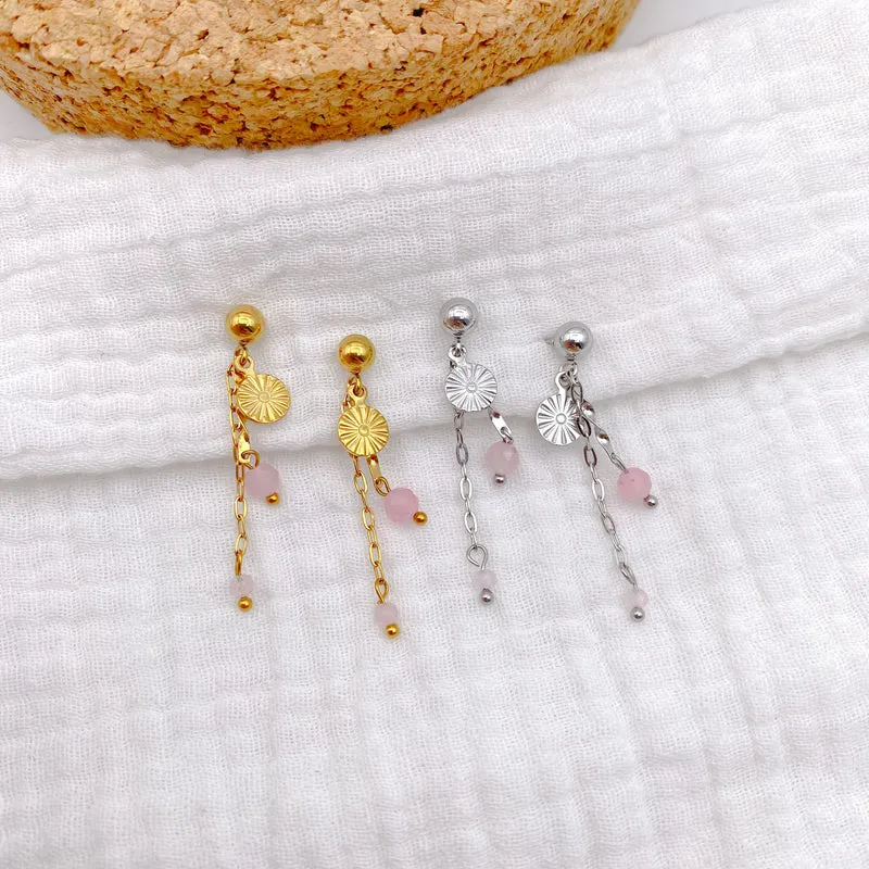 Boucles d’oreilles KRISTEN acier