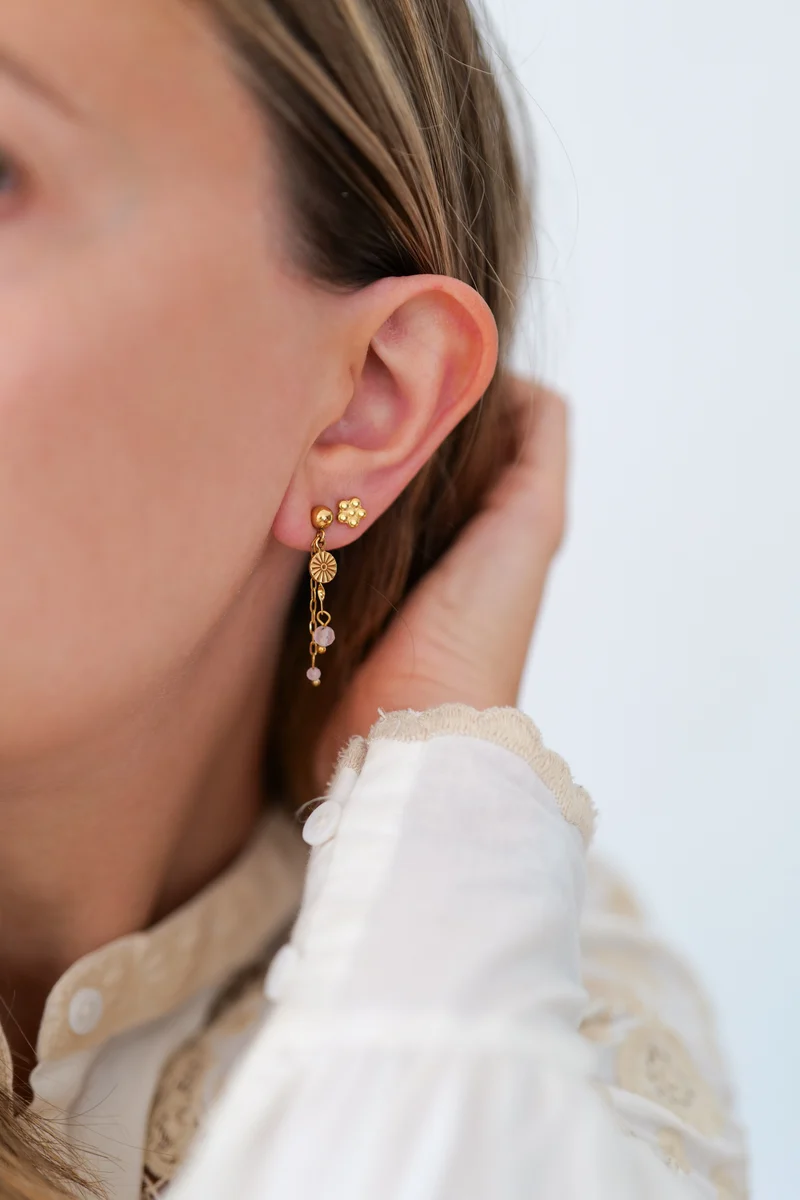 Boucles d’oreilles KRISTEN acier