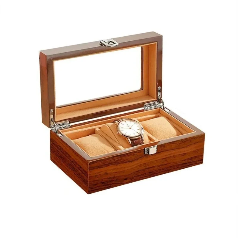 Coffret rangement montres bois – 3, 6, 8 ou 18 emplacements