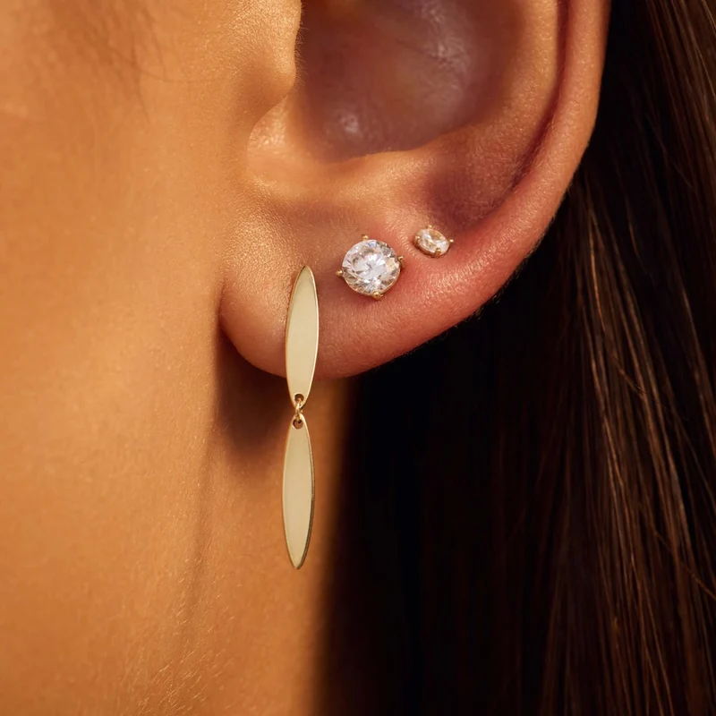 Beloro Jewels La Rinascente Boucles d'oreilles Or 9 carats BO360052