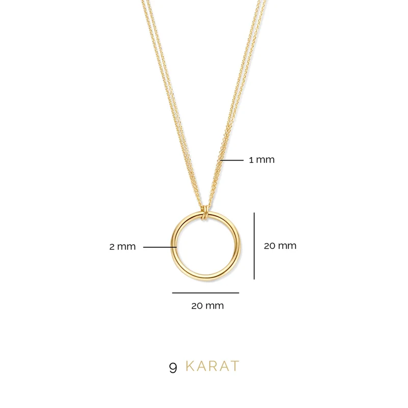 Beloro Jewels La Rinascente Collier Or 9 carats BO340035