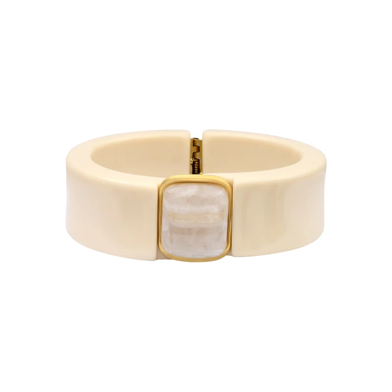 Bracelet Vallina creme opaque