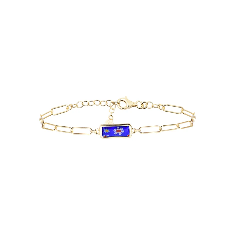 Bracelet Murano Doré