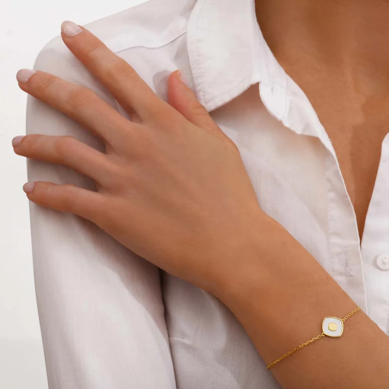 Bracelet Athéna Argent Doré