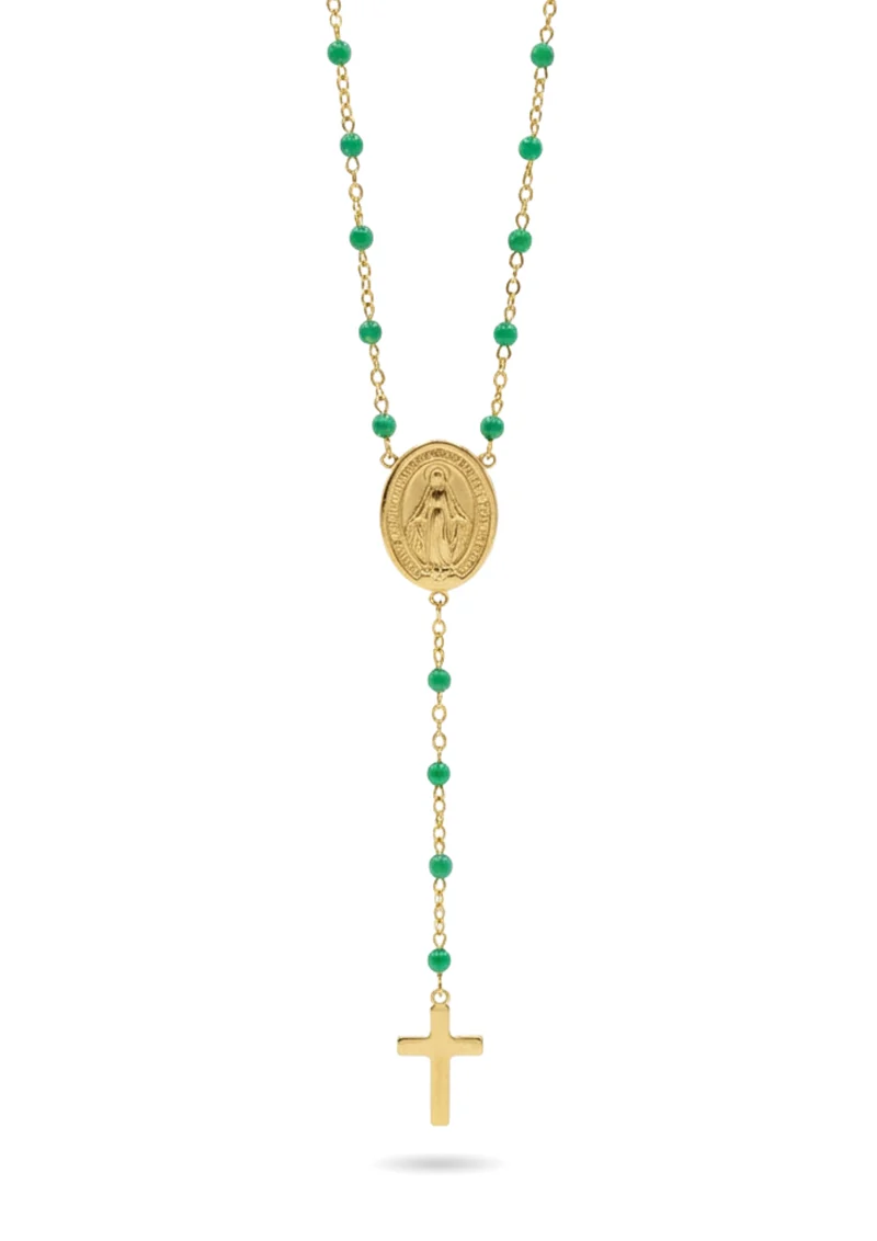 Chapelet Fin Perles Couleurs