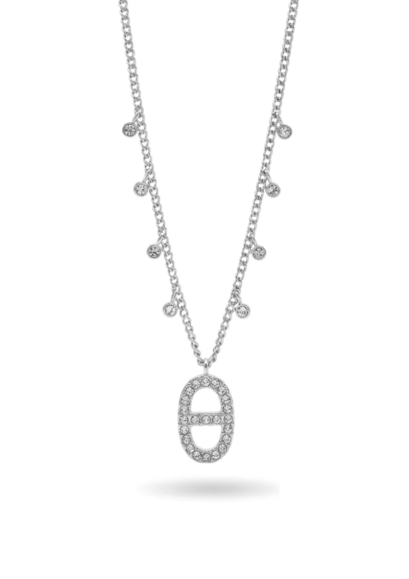 Collier Maille Marine Pampilles