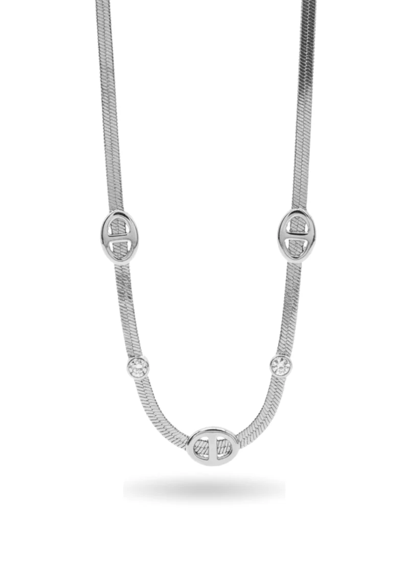 Collier Maille Marine Serpent