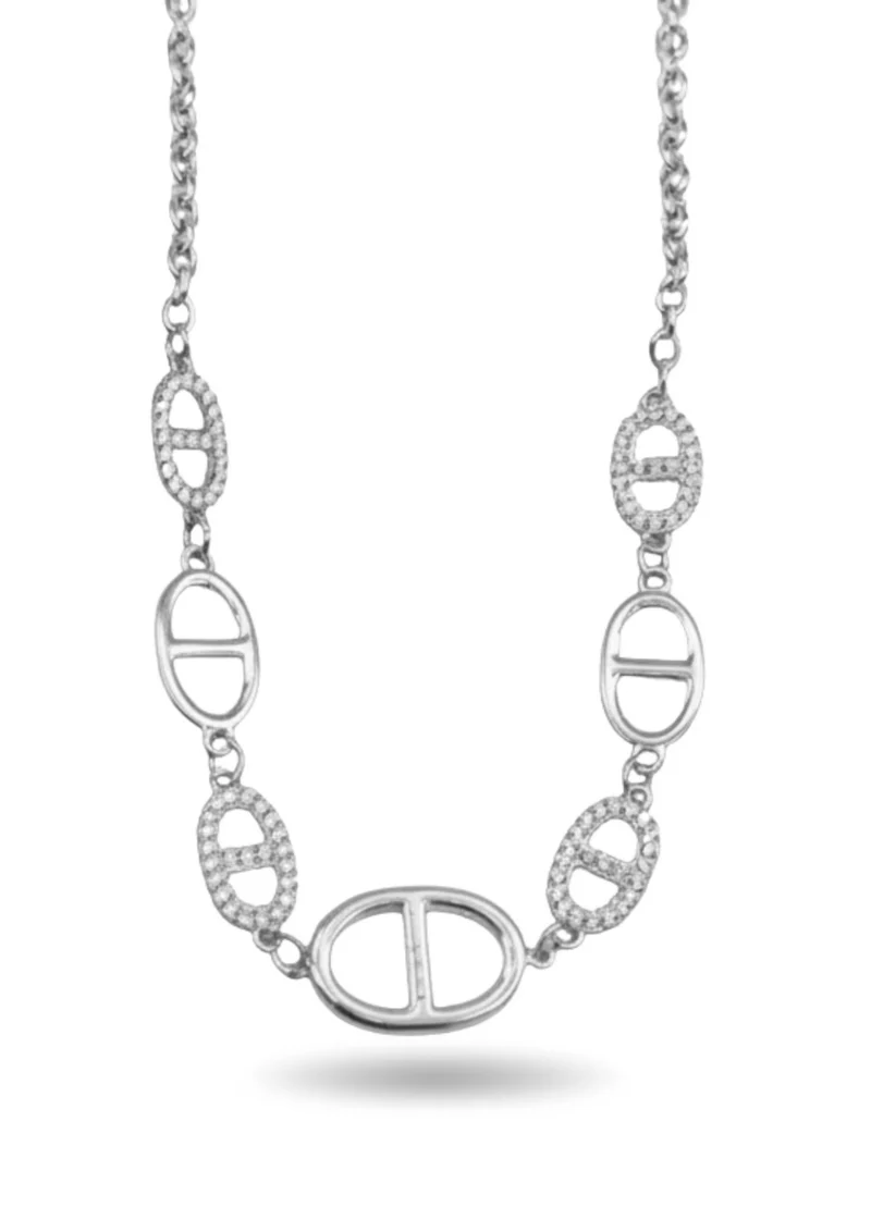 Collier Maille Marine Tendance