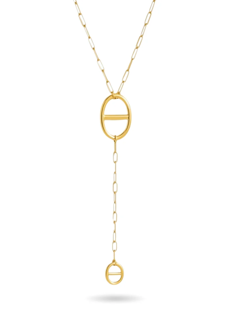 Collier Maille Marine Cravate