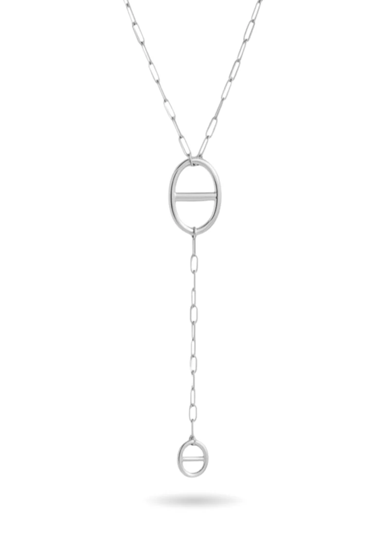 Collier Maille Marine Cravate