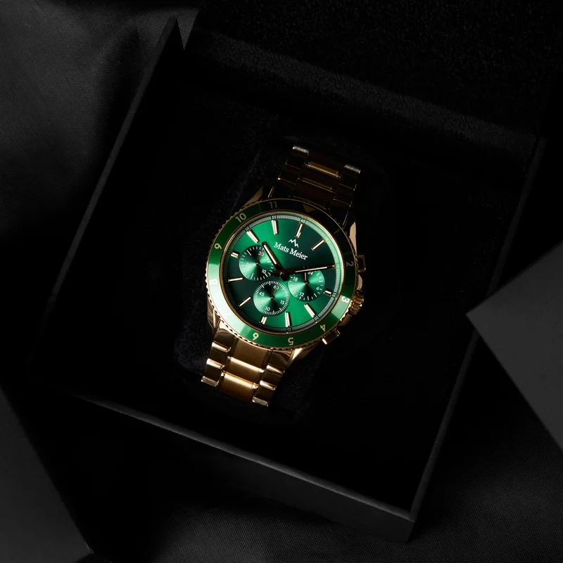 Mats Meier Ponte Dei Salti Hommes Montre Or MM00512