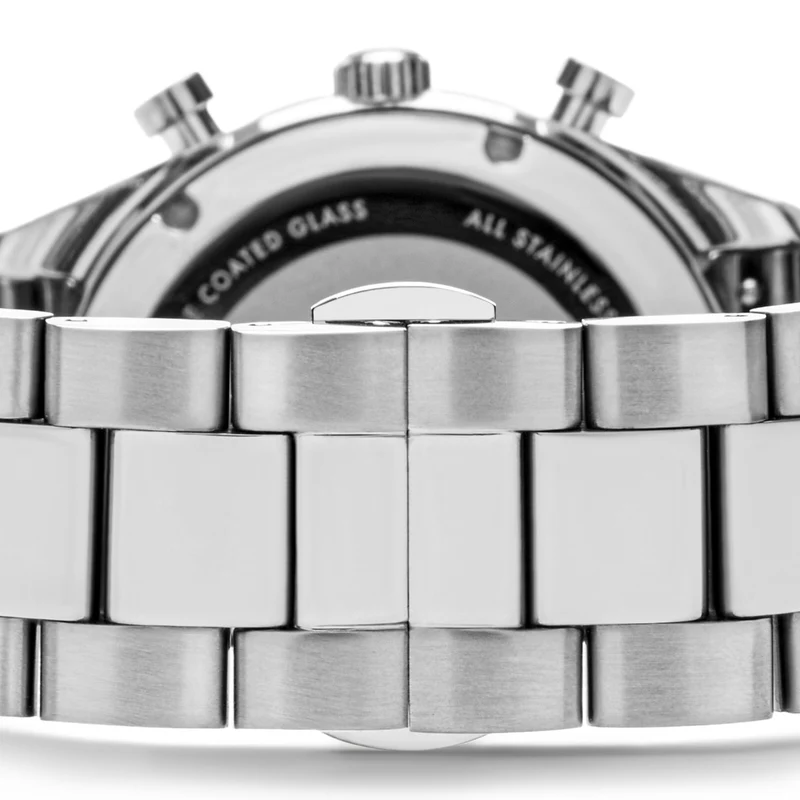 Mats Meier Arosa Racing Hommes Montre Argent MM50011