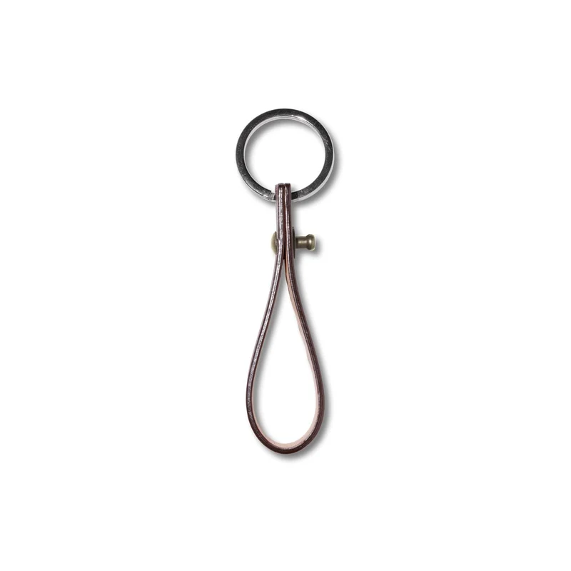 Porte clés personnalisé marron | U'KEEP