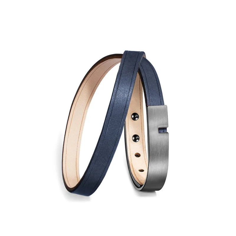 Bracelet double tour argent | U'TURN TWICE