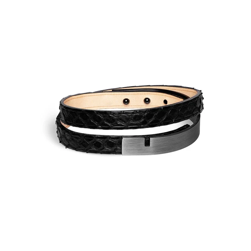 Bracelet homme en python | U'TURN TWICE