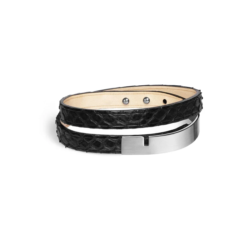 Bracelet homme en python | U'TURN TWICE