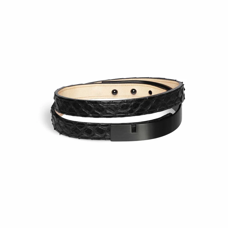 Bracelet homme en python | U'TURN TWICE